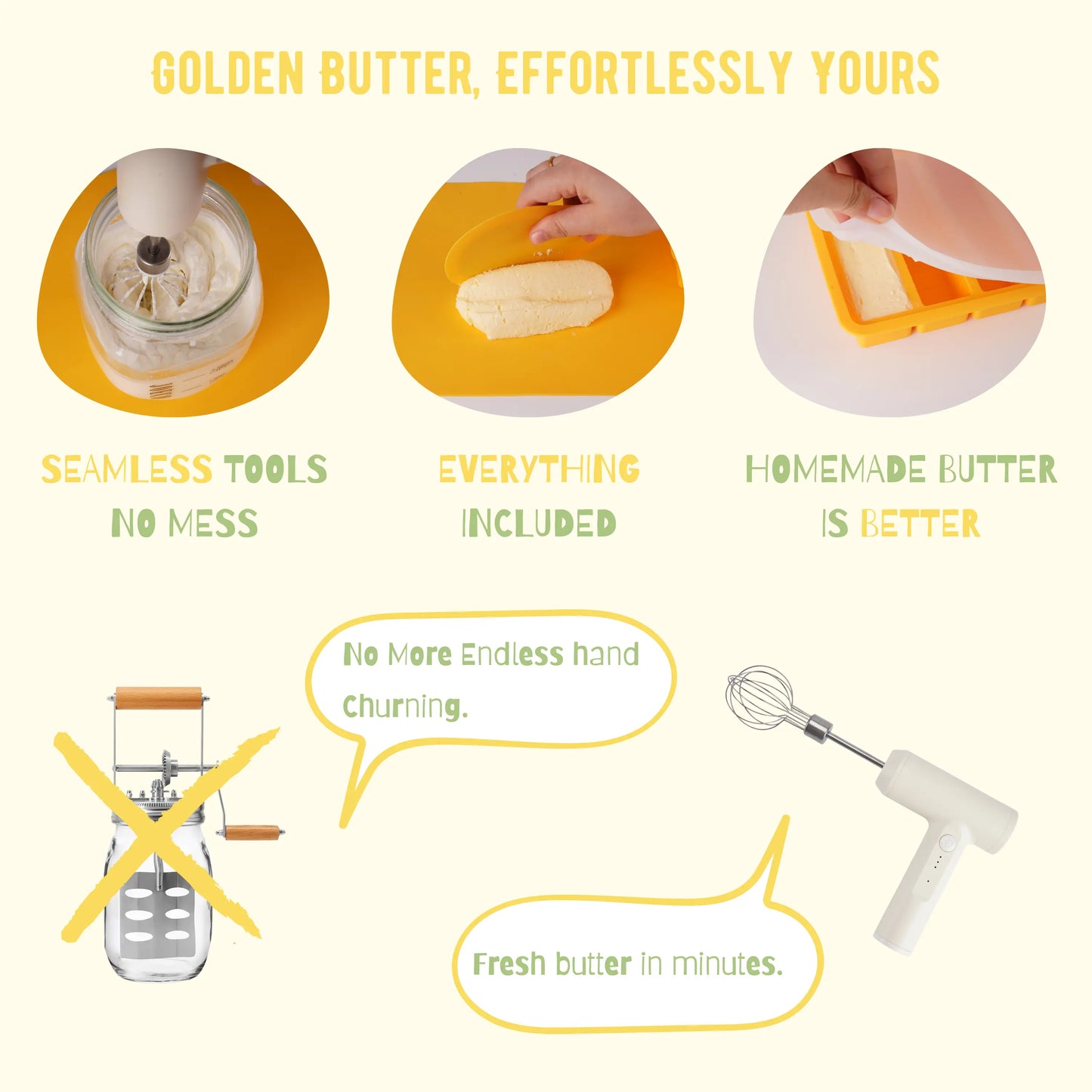 The ButtrCo Homemade Butter Kit