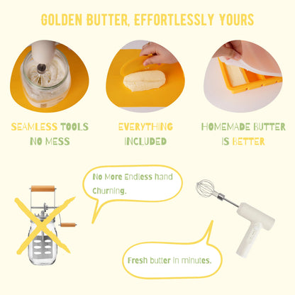 The ButtrCo Homemade Butter Kit