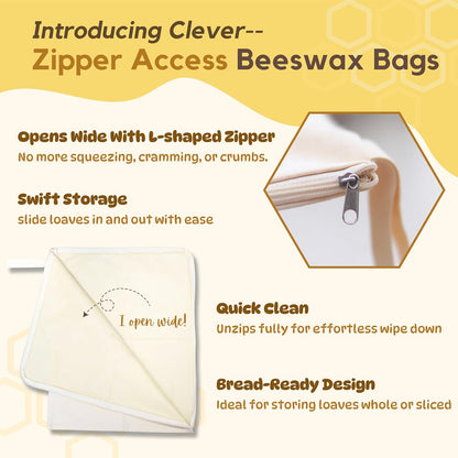 Buttr. Co Heritage Beeswax Breadbags