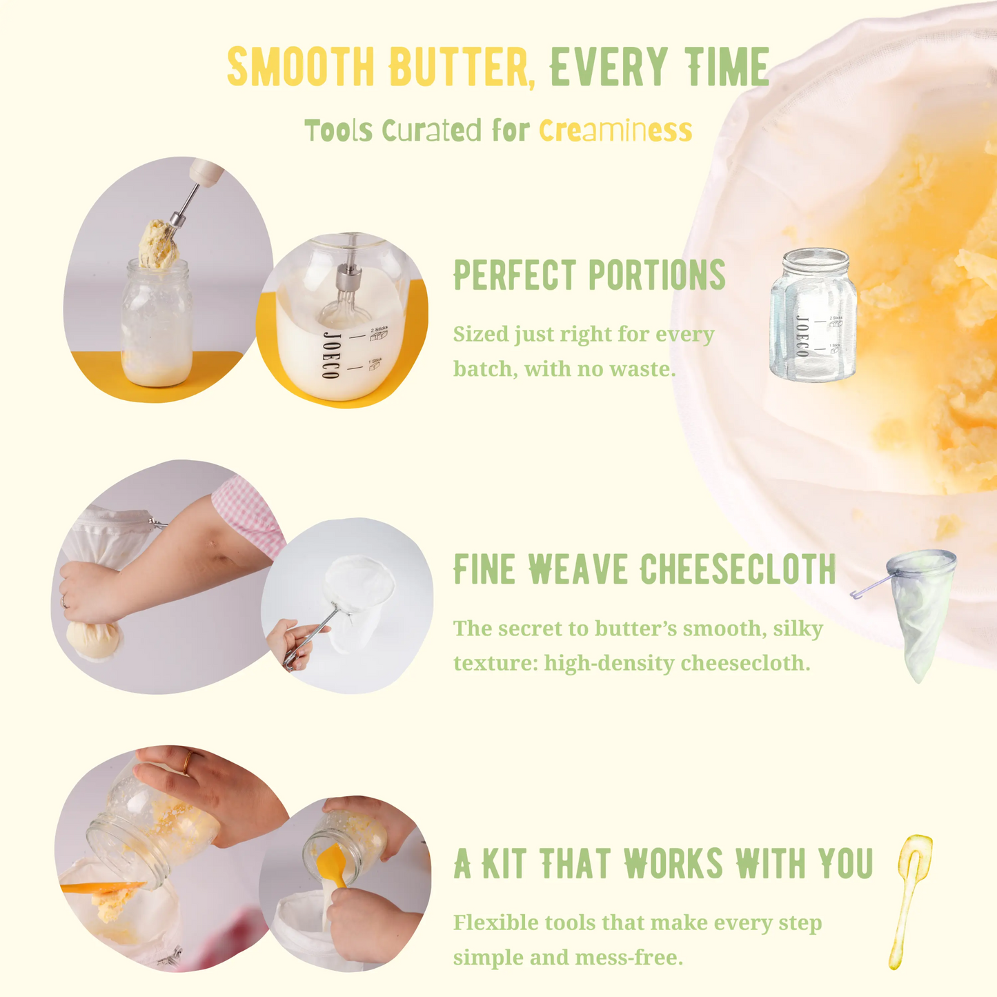 The ButtrCo Homemade Butter Kit