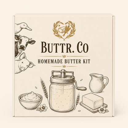 The ButtrCo Homemade Butter Kit