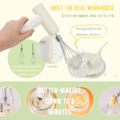 The ButtrCo Homemade Butter Kit