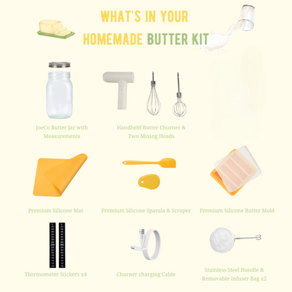 The ButtrCo Homemade Butter Kit